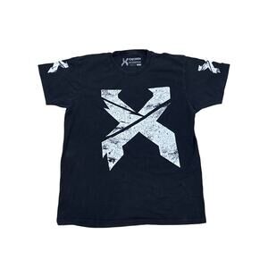 Excision I’m a F*cking Head banger Rave EDM shirt Large b/w X logo graphic